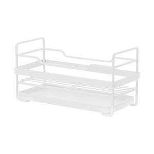 Égouttoir à éponges de cuisine en fer forgé peint, carré, avec plateau, multi-usages, portable, sans installation - Product Image 3