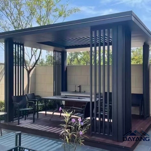 <span class=keywords><strong>Pergola</strong></span> d'extérieur élégante en aluminium, durable et résistante aux intempéries, arche, abri, pavillon et gazebo - Product Image 6