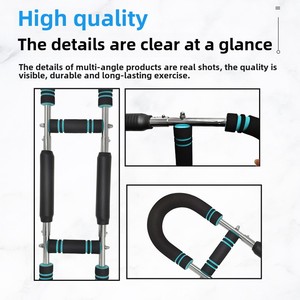 Mr có thể điều chỉnh 40-100lbs nhà phòng tập thể dục huấn luyện viên ngực Expander và điện cổ tay tăng cường sức mạnh cơ thể thiết bị đào tạo - Product Image 2