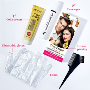<span class=keywords><strong>Tinte</strong></span> de Cabello en Crema de Alta Calidad, 60 ml x 2, Sin Amoníaco, a Base de Hierbas, para Salón - Product Image 2