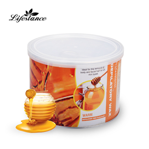 Cire douce en gros Lifestance pour l'épilation du visage et du corps, ingrédients naturels, pâte de sucre au miel, à base de colophane, temps de séchage de 5 à 7 secondes, marque privée - Product Image 4