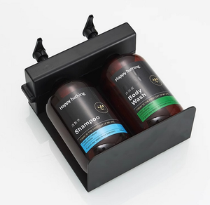 Dispensador de Champú Doble con Cerradura para Hotel, Dispensador de Jabón y Gel de Ducha Montado <span class=keywords><strong>en</strong></span> la Pared para Baño, Hogar y Oficina - Product Image 2