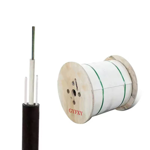 Cable Óptico Plano para Exteriores DENIXI GYFXY, Cable Óptico Aéreo de 4, 6, 8, 12 y 24 Núcleos, Cable Óptico de Tubo Central Suelto - Product Image 1