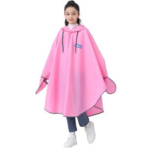 Impermeable para Niños con Visera Transparente Desmontable, Reutilizable, <span class=keywords><strong>de</strong></span> EVA, con Guantes y Espacio para Mochila, Antitormentas para la Escuela - Product Image 4