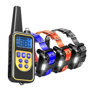 Wasserdichtes wiederauf lad bares elektrisches Bark Control Pet Dog Trainings halsband Stop Dog vom Bellen mit Fernbedienung - Product Image 2