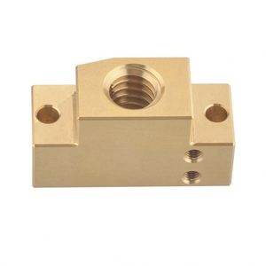 Services d'usinage CNC sur mesure de haute précision pour blocs en laiton et en acier inoxydable avec perçage, tournage et fraisage par électroérosion à fil - Product Image 1