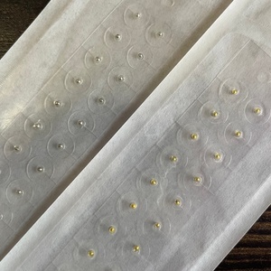 Semillas Auriculares de Oro 24K, 20 Unidades, Semillas de <span class=keywords><strong>Auriculoterapia</strong></span>, Perlas de Acupresión Autoadhesivas - Product Image 6