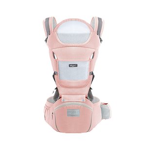 Porte-bébé Kangourou Ergonomique Pliable pour Enfants avec Siège de Hanche et Cadre en Plastique, Capacité de Charge 15kg, Vente en Gros - Product Image 2