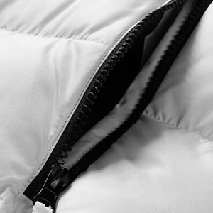 Veste Homme Blanche Épaisse en Polyester à Col Montant, Sans Coutures, Fermeture Éclair, Idéale pour le Quotidien et les Voyages – Meilleur <span class=keywords><strong>Prix</strong></span>, Excellente Qualité - Product Image 6