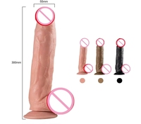 Dildo réaliste pour femmes, massage du point G, masturbation féminine, super grand
