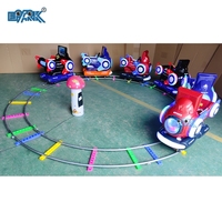 EPARK Atracción de Parque de Diversiones, Juegos Mecánicos para Niños, Tren Eléctrico, Tren sobre Rieles