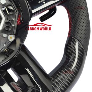 Pour mercedes-benz classe C W205 C205 W204 W212 W213 <span class=keywords><strong>volant</strong></span> libellule W213 W238 <span class=keywords><strong>AMG</strong></span> C43 E63 GT <span class=keywords><strong>volant</strong></span> en Fiber de carbone - Product Image 4