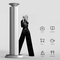 Diffuseur de parfum intelligent sans eau, rechargeable par USB, entièrement en métal, 100 ml, avec télécommande via application, pour table, 150
