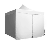 Carpa de Exhibición Personalizada de 3x3m con Logotipo, Gazebo Plegable con Estructura de Aluminio, Carpa con Toldo Personalizado de 10x10