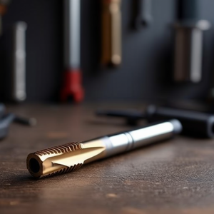 ดอกต๊าปอเนกประสงค์ Ta1175 เคลือบ TiN สำหรับรูทะลุ ความคลาดเคลื่อน 6H - Product Image 3