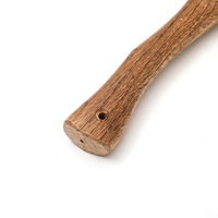 Hache de bûcheron en acier à haute teneur en carbone avec manche en bois, outil multifonction pour fendre du bois et hachette de camping