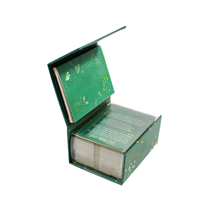 HXD Custom Luxury Printing double layer gift Box with ribbon closure paper packaging gift box