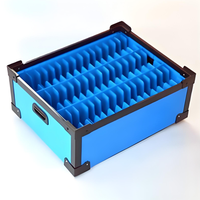 Ondulé PP Coroplast Étanche Panneau Conteneur En Plastique Cloisons Séparation Barrière Grille Circulation Boîte Entretoise Lame Pince