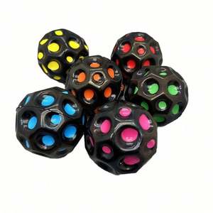 Pelota de Espuma de Alto Rebote para Entrenamiento, Fácil de Agarrar, Mejora la Coordinación Mano-Ojo, Ligera, Tipo Moon Ball - Product Image 1