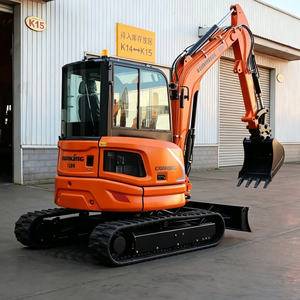 Excavatrice sur chenilles entièrement hydraulique de qualité industrielle CDM6035 de 3,5 tonnes, mini-machine de terrassement stable pour la rénovation des routes municipales - Product Image 1