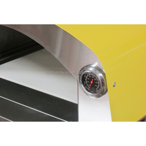 Vendita calda di Potere Rivestito E parte superiore del Tavolo In Acciaio Inox A Gas All'aperto Forno Per La Pizza - Product Image 5