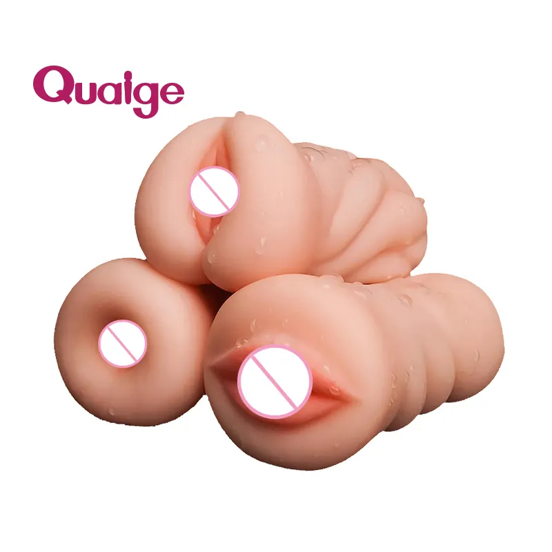 JY-juguetes sexuales artificiales para hombres adultos, Vagina realista de plástico de goma y silicona, con bolsillo