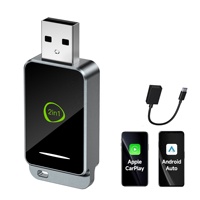 Dongle Wireless Carplay e Adattatore Android Auto 2 in 1 Adattatori Wireless per Apple CarPlay/Android Auto, Compatibili con Android e iPhone
