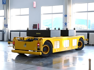 รถเข็นขนย้ายไฟฟ้า AGV Die แบบไม่มีร่องรอย/รถเข็นขนย้ายแบบไม่มีร่องรอยความจุ10ตัน - Product Image 2