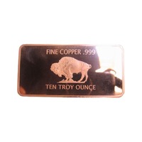 Barre de cuivre de 10 oz, design personnalisé, élément chimique pur 999