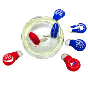 Porte-clés flottant en néoprène en forme de bateau personnalisé - Product Image 1