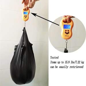 Bolsas de Basura Tipo Camiseta con Refuerzo Lateral, Bolsas de Plástico Resistentes con Asa para el Hombro, para Uso Doméstico, en la Cocina y para Desechos - Product Image 3