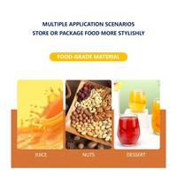 Producto más nuevo de fábrica, máquina de sellado de latas completamente automática, selladora de latas de jugo de café y té de burbujas con pantalla