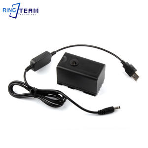 Acoplador de Corriente Continua BP-955 con Cable USB y Adaptador de Corriente para <span class=keywords><strong>Canon</strong></span> EOS <span class=keywords><strong>C100</strong></span> Mark II GL2 XF100 XF105 XF300 XF305 - Product Image 2