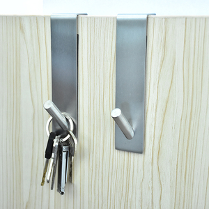 <span class=keywords><strong>Ganci</strong></span> da <span class=keywords><strong>porta</strong></span> in acciaio inossidabile per bagno, per <span class=keywords><strong>porta</strong></span> doccia in vetro senza telaio, senza foratura, per asciugamani, spugne e accappatoi - Product Image 6
