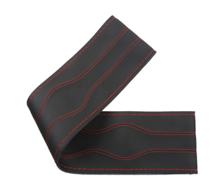 Nouveau design <span class=keywords><strong>à</strong></span> lacets point sur enveloppe universel Fit voiture camion bricolage point <span class=keywords><strong>cuir</strong></span> <span class=keywords><strong>volant</strong></span> <span class=keywords><strong>couvre</strong></span> - Product Image 5