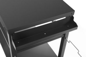 Une <span class=keywords><strong>table</strong></span> mobile de <span class=keywords><strong>four</strong></span> à <span class=keywords><strong>pizza</strong></span> <span class=keywords><strong>pour</strong></span> un chariot de fumeur de BBQ de patio extérieur avec un chariot un chariot de salle à manger de gril extérieur - Product Image 5