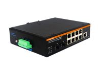Commutateur Ethernet intelligent TiNCAM géré, 10 ports Gigabit (2*SFP+ 8*RJ45), alimentation 120W, pour caméra IP