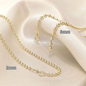 <span class=keywords><strong>Cadena</strong></span> de <span class=keywords><strong>oro</strong></span> sólido de 18K para mujer y <span class=keywords><strong>hombre</strong></span>, collar de <span class=keywords><strong>oro</strong></span> de 2mm y 3mm, a granel, AU750, joyería de moda al por mayor - Product Image 2