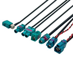สายเคเบิลเรดาร์ถอยหลังรถยนต์ Fakra 12-24V สายต่อขยายกล้องมองหลังพร้อมชุดสายไฟสำหรับระบบสำรองข้อมูลรถยนต์ - Product Image 5