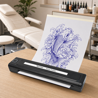 Imprimante thermique portable sans encre Xprinter K82 Compact A4 pour la création de pochoirs de tatouage, pour une utilisation professionnelle en studio de tatouage