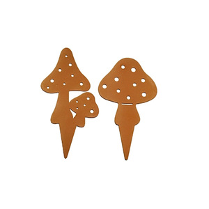 Nouveau rouillé drôle papillon pendentif <span class=keywords><strong>Pot</strong></span> de fleur Plugin fer lapin hérisson Silhouette moderne maison jardin décoration extérieure - Product Image 6