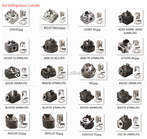 Ensemble cylindre 2-temps 47-52mm <span class=keywords><strong>pour</strong></span> moto ebike, JOG <span class=keywords><strong>50cc</strong></span>, 70cc, moteur <span class=keywords><strong>Scooter</strong></span>, <span class=keywords><strong>Kit</strong></span> de bloc cylindre - Product Image 6