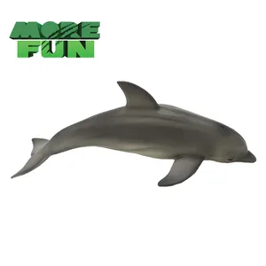 Morefun Solid PVC simulazione Sea Life Dolphin Model Plastic Animal Toys figure Marine Ocean Jaws Shark Toys