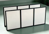 Support de Présentation de Table en Métal Personnalisé, Présentoir de Table Facile à Insérer, Porte-Cartes de Table pour Salon de Thé, Café, et Magasin