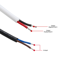 Transformateur 12v ac à dc alimentation de commutation étanche LPV-10-12 LED pilote 10W