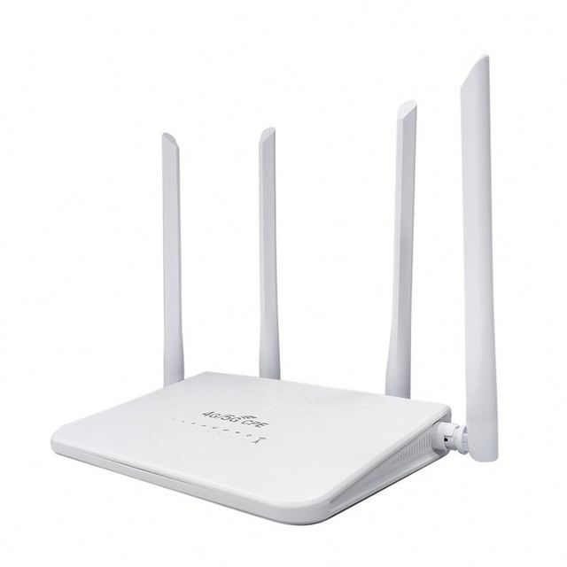 Original R103 4G LTE Mobile Hotspot USB WiFi Wireless Router 3G 4G LTE CPE Modem Sim Card Slot Internal Style White 4*5dBi