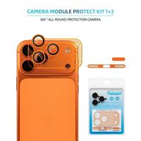 Protection d'objectif d'appareil photo pour iPhone 17 18 Pro Max – Kit de protection intégrale 360° avec verre trempé anti-rayures et revêtement AR
