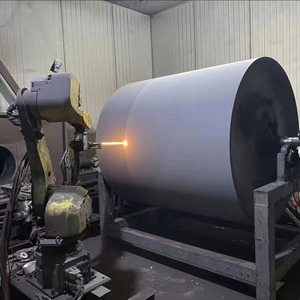 Tungsten Carbide Spraying <b>Roller</b> Hard Chrome Plating <b>Metal</b> Surface Treatment For Food Processing Industry - Product Image 2