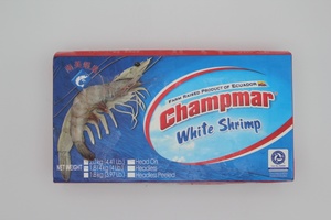 Embalaje corrugado con diseños personalizados, caja de comida de camarones congelados, PE, doble revestimiento - Product Image 3