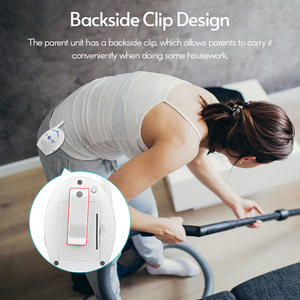 Surveillance de sécurité des pleurs de bébé OEM, conversation bidirectionnelle, Audio sans fil, moniteur pour bébé, Transmission à longue portée, 2.4G, Clip arrière, <span class=keywords><strong>Babyphone</strong></span> - Product Image 2